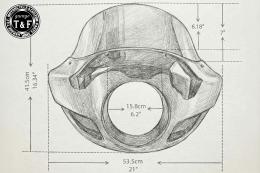 ドラッグスター400　フェアリングカウル(Ver4)ブラック(LOWライトスモークシールド)