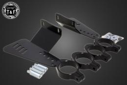 ドラッグスター400　フェアリングカウル(Ver4)ブラック(LOWライトスモークシールド)