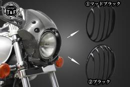 イントルーダーLC250　コンバットビキニカウル(カーボン柄)&バードゲージカバーSET