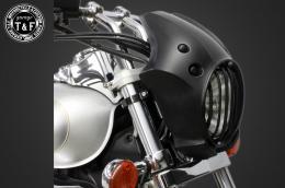 イントルーダーLC250　コンバットビキニカウル(マッドブラック)&バードゲージカバーSET
