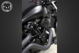 ドラッグスター250　SU(ブラック)&プッシュロッドカバー(ブラック)SET
