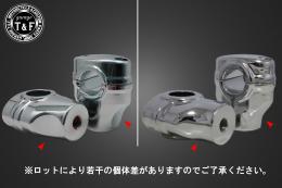 ドラッグスター1100　オーバルハンドルポスト4インチ(メッキ)