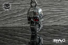 Bravo Bells(ブラボーベル) Skull Diamond Keychain(スカルダイヤモンドキーホルダー) BBK-08
