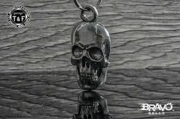 Bravo Bells(ブラボーベル) Evil Skull Keychain(エビルスカルキーホルダー) BBK-01