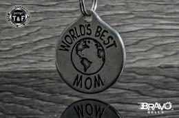 Bravo Bells(ブラボーベル) World’s Best MOM Keychain(世界一のお母さんキーホルダー) BBK-13