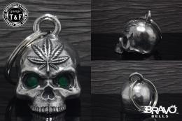 Bravo Bells(ブラボーベル) Pot Head Skull Diamond Bell(ポットヘッドスカルダイヤモンドベル) BB-92