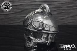 Bravo Bells(ブラボーベル) Motorcycle Helmet Skull Bell(オートバイヘルメットスカルベル) BB-30