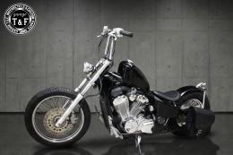 スティード400　カスタムフェンダー用サドルバックサポート