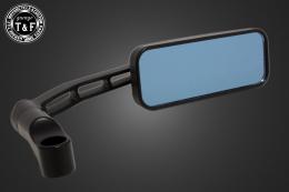 スクエアサイドミラー(ブラック)スイングタイプ(左右セット)