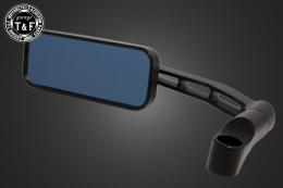 スクエアサイドミラー(ブラック)スイングタイプ(左右セット)