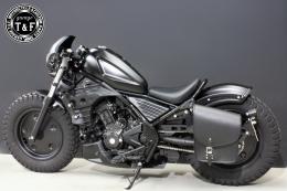 レブル250　ショートリアフェンダー用サドルバックSET