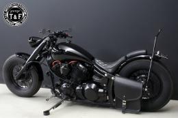 ドラッグスター400　カスタムフェンダー用サドルバックSET(サイドナンバーKIT非対応)