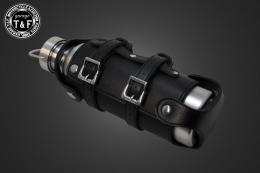 ドラッグスター400　カスタムフェンダー用サドルバック&ポータブルガソリン缶SET(サイドナンバーKIT対応品)