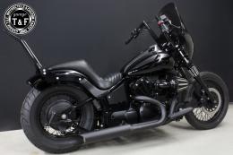 ドラッグスター400　2in1スラッシュカットマフラー(ブラック)