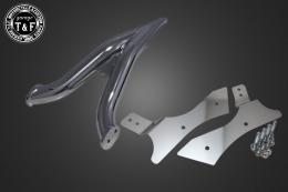 スラッシャー400　極太φ38シーシーバーショート(メッキ)純正フェンダー専用