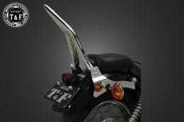 ビラーゴ250　極太φ38シーシーバーミディアム(メッキ)純正フェンダー専用