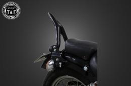 ビラーゴ250　極太φ38シーシーバーショート(ブラック)純正フェンダー専用