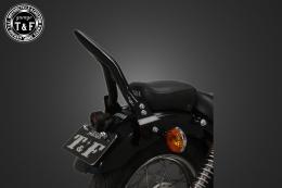 ビラーゴ250　極太φ38シーシーバーショート(ブラック)純正フェンダー専用