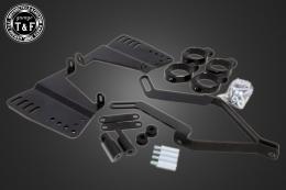 ドラッグスター400　フェアリングカウル(Ver2)ブラック(ライトスモークシールド)