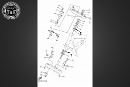 ドラッグスター1100/400/250　ハイクオリティーベアリング&レース上下SET(台湾製)