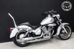 イントルーダーLC250　極太φ38シーシーバーミディアム(メッキ)純正フェンダー専用