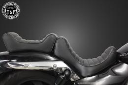 エリミネーター250V　キング&クィーンシートSET(タックロール)