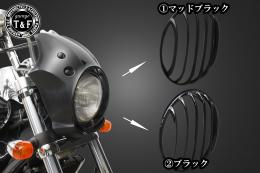 エリミネーター250V　コンバットビキニカウル(マッドブラック)&バードゲージカバーSET