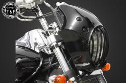 エリミネーター250V　コンバットビキニカウル(ブラック)&バードゲージカバーSET