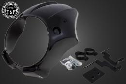 エリミネーター250V　コンバットビキニカウル(ブラック)&バードゲージカバーSET