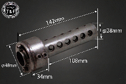 音量調整・開閉式インナーサイレンサー
