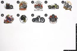 ステッカーC/(モーターサイクルシリーズ)　防水仕様