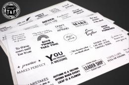 ステッカーD/(落書きシリーズ)　防水仕様