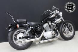 ビラーゴ250　極太φ38シーシーバーショート(ブラック)純正フェンダー専用