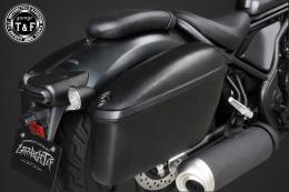 レブル250　ツーリングボックス(マットブラック仕様)