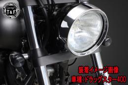 ドラッグスター1100　純正ウィンカー専用ダークレンズSET-A