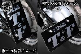 サイドナンバーKIT & ブレットテールランプ(マットブラック)クラシックレンズ　各車種専用取り付けステー付き