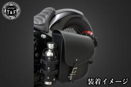 ドラッグスター400　カスタムフェンダー用サドルバック&ポータブルガソリン缶SET