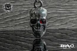 Bravo Bells(ブラボーベル) Skull Diamond Keychain(スカルダイヤモンドキーホルダー) BBK-08