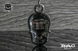 Bravo Bells(ブラボーベル) Evil Skull Diamond Keychain(エビルスカルダイヤモンドキーホルダー) BBK-09