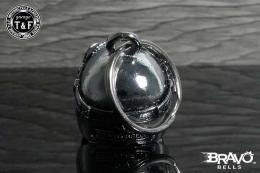 Bravo Bells(ブラボーベル) Vintage Helmet Skull Chrome Bell(ヴィンテージヘルメットスカルクロームベル) CL-05