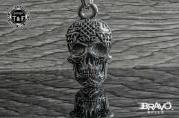 Bravo Bells(ブラボーベル) Celtic Skull Keychain(ケルトスカルキーホルダー) BBK-02