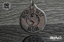 Bravo Bells(ブラボーベル) World’s Best MOM Keychain(世界一のお母さんキーホルダー) BBK-13