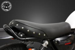 グラストラッカー250(キャブモデル専用)　スタッド付きショートフラットシート(スムース)