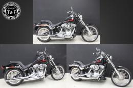 ソフテイル(SOFTAIL)200ワイドタイヤ用　ダブルシート(バーチカル)