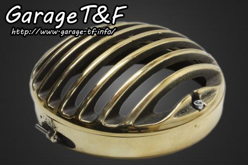 ガレージT&F / 5.75インチバードゲージヘッドライト(ブラック/真鍮)