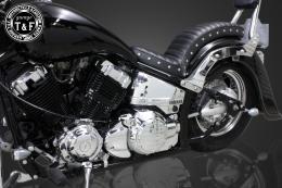 ドラッグスター400　ダミープライマリーカバー(メッキ/A)