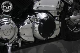 ドラッグスター400　ダミープライマリーカバー(メッキ/H)