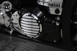 ドラッグスター400　ダミープライマリーカバー(ブラック/C)