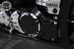 ドラッグスター400　ダミープライマリーカバー(ブラック/F)