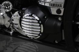 ドラッグスター400　ダミープライマリーカバー(マットブラック/C)